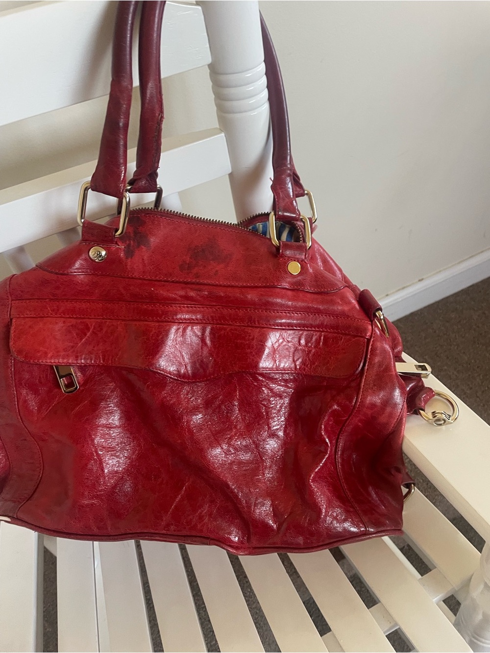 Rebecca Minikoff Red Satchel